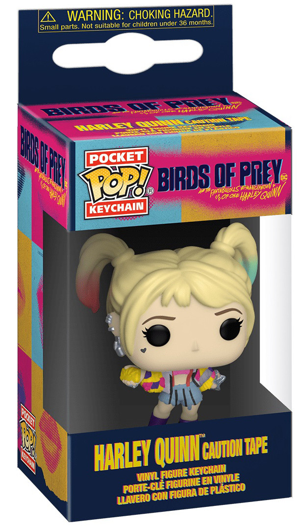Брелок Funko POP: Birds Of Prey – Harley Quinn Caution Tape