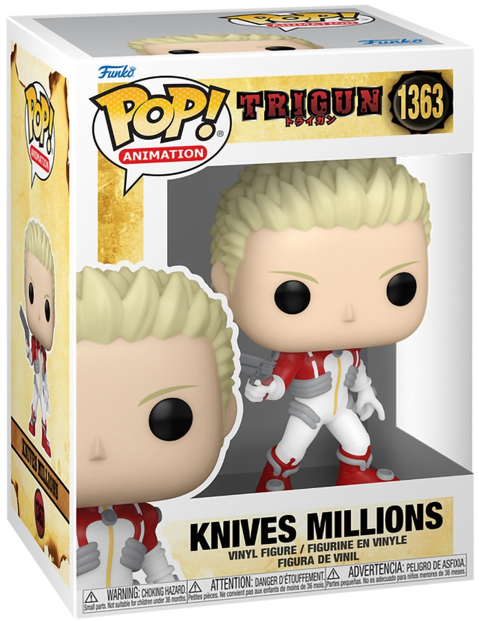 Фигурка Funko POP Animation: Trigun – Knives Millions (9,5 см)