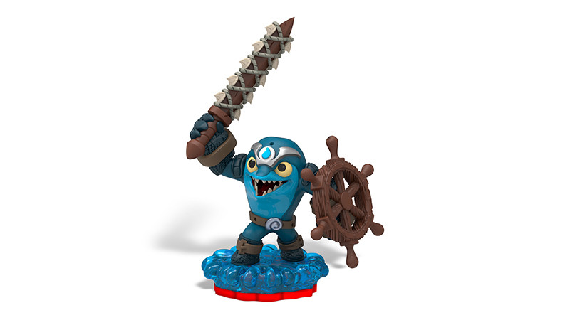 Skylanders Trap Team. Интерактивная фигурка Flip Wreck (стихия Water)