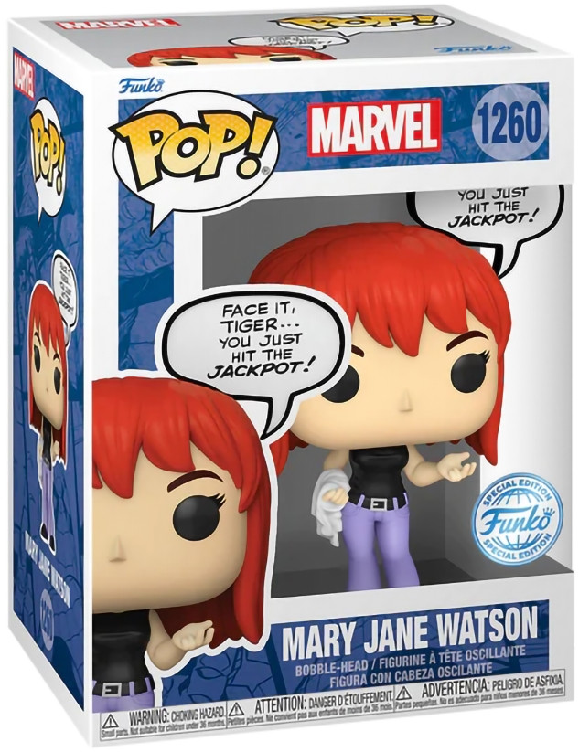 Фигурка Funko POP: Marvel Comics – Mary Jane Watson Exclusive (9,5 см)