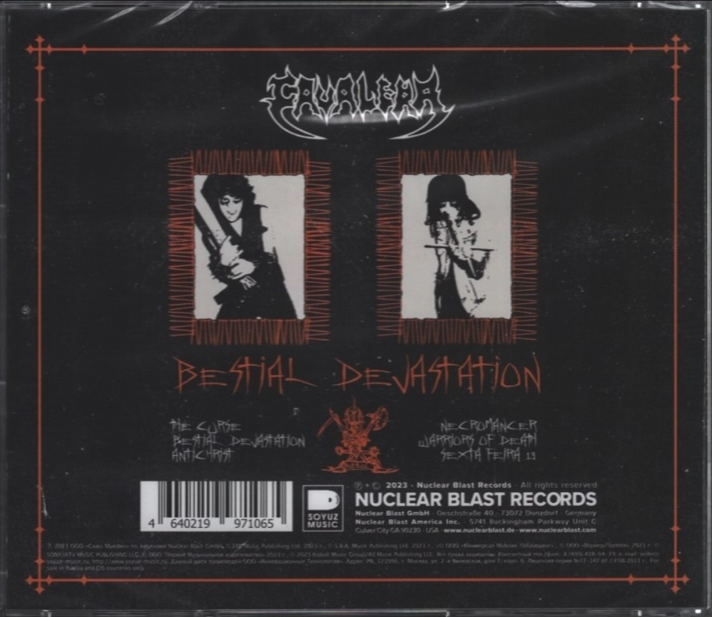 Cavalera  Bestial Devastation (RU) (CD)