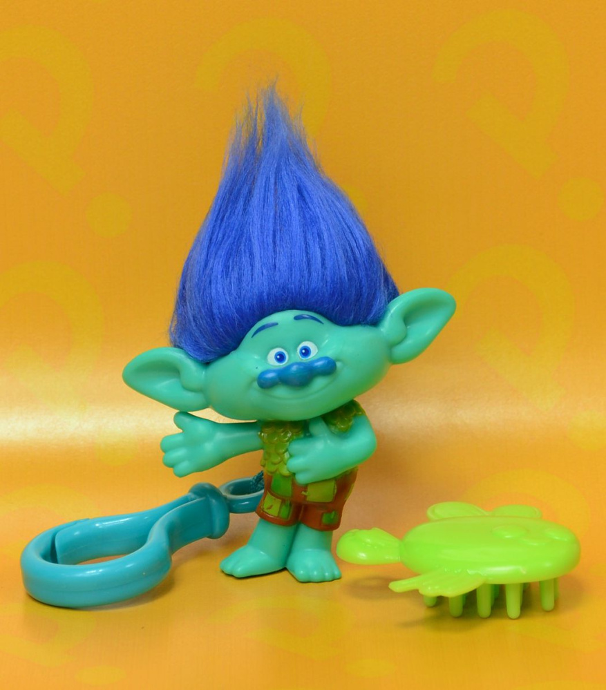 Брелок Trolls. Тролль Цветан (Branch)