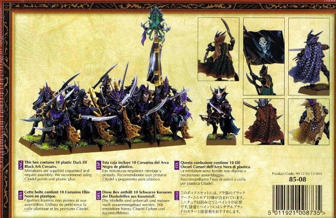   Warhammer 40,000. Dark Elf Black Ark Corsairs