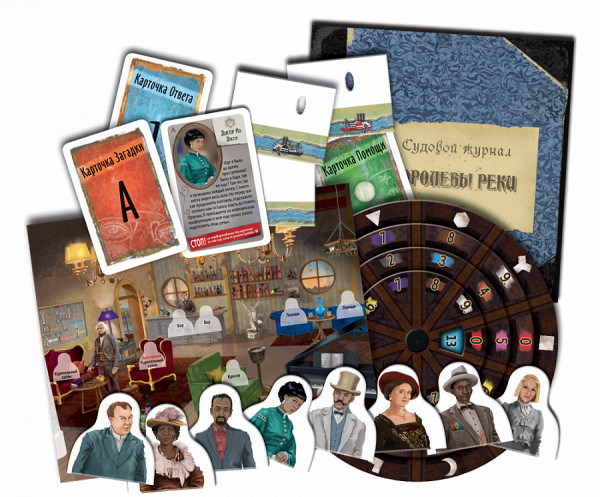 Настольная игра Exit Квест: Ограбление на Миссисипи