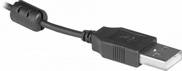 Гарнитура Defender Gryphon 750U USB, проводная игровая для PC, 1.8 м (черный) (63752)