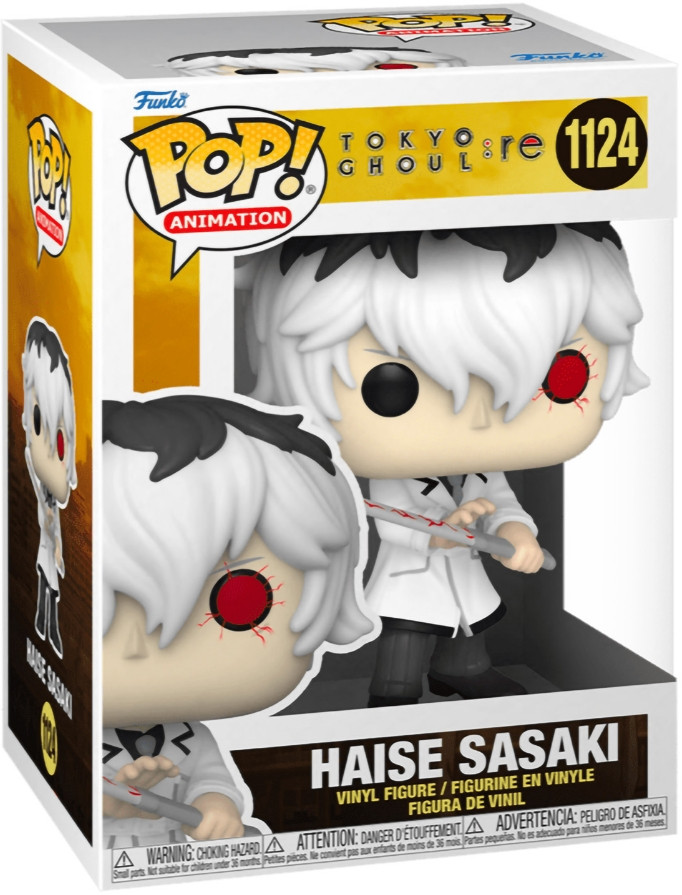 Фигурка Funko POP Animation: Tokyo Ghoul S3 – Haise Sasaki (9,5 см)