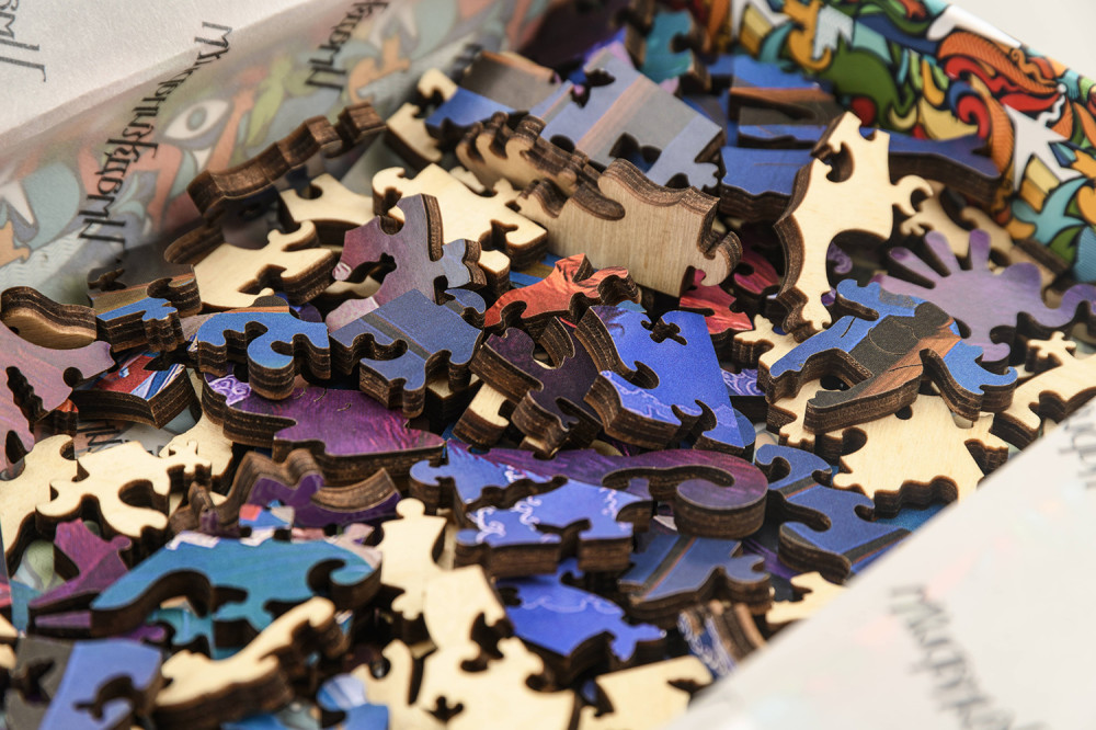 Wooden Puzzles:  –  