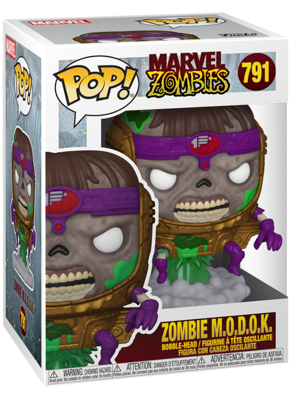  Funko POP Marvel: Zombies  Zombie M.O.D.O.K. Bobble-Head (9,5 )