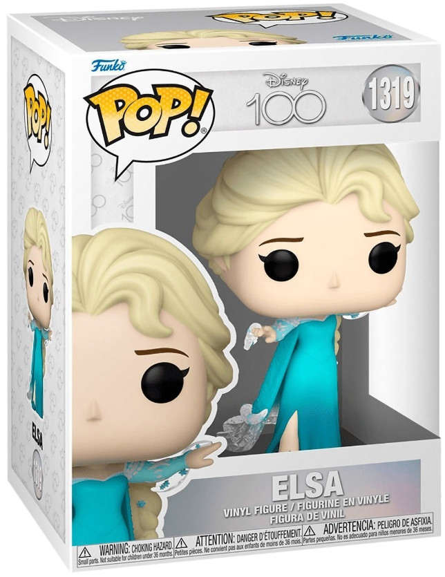 Фигурка Funko POP: Disney 100 – Elsa (9,5 см)