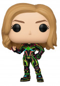  Funko POP: Captain Marvel  Captain Marvel With Neon Suit Bobble-Head (9,5 )