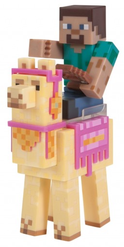   Minecraft: Steve With Llama