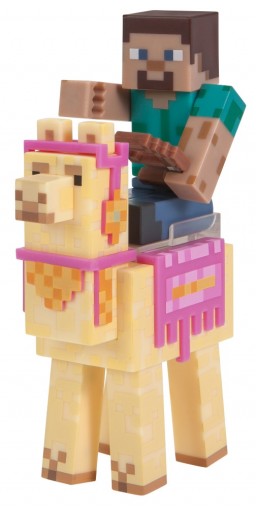   Minecraft: Steve With Llama