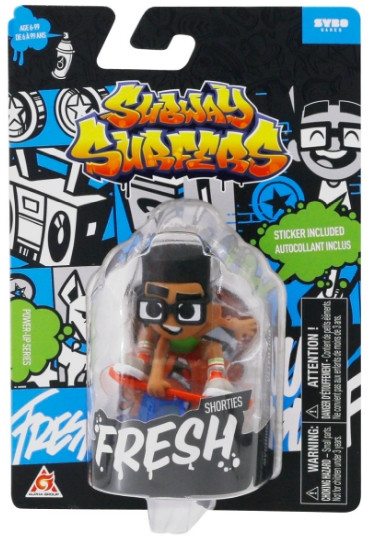Фигурка Subway Surfers: Фреш на скейтборде (5 см)