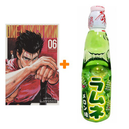   One-Punch Man  6   &  +   Ramune Lemonade Melon   200