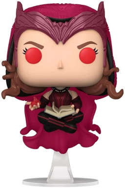  Funko POP Marvel: Wanda / Vision  Scarlet Witch Glows In The Dark Exclusive Bobble-Head (9,5 )