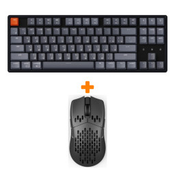 ����� �Keychron K8� (���� M1 black, ���������� K8 RGB Gateron Red Switch)