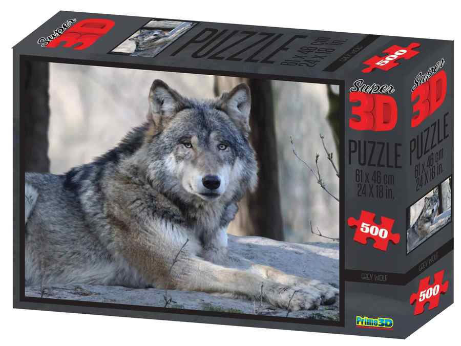Super 3D Puzzle: Волк