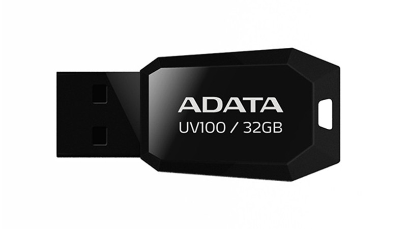 USB накопитель UD ADATA 16 ГБ UV100 (black)