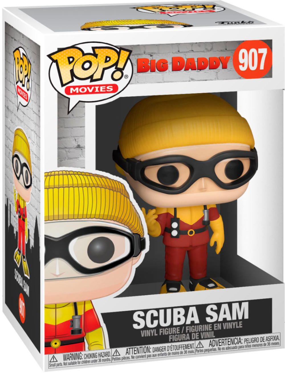  Funko POP Movies: Big Daddy – Scuba Sam (9,5 )