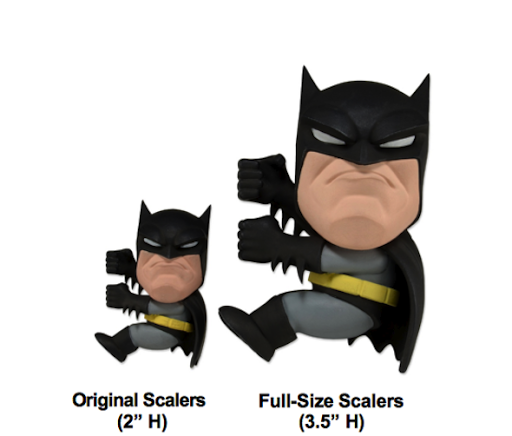  Scalers Mini Figures. Wave 1. Batman (9 )