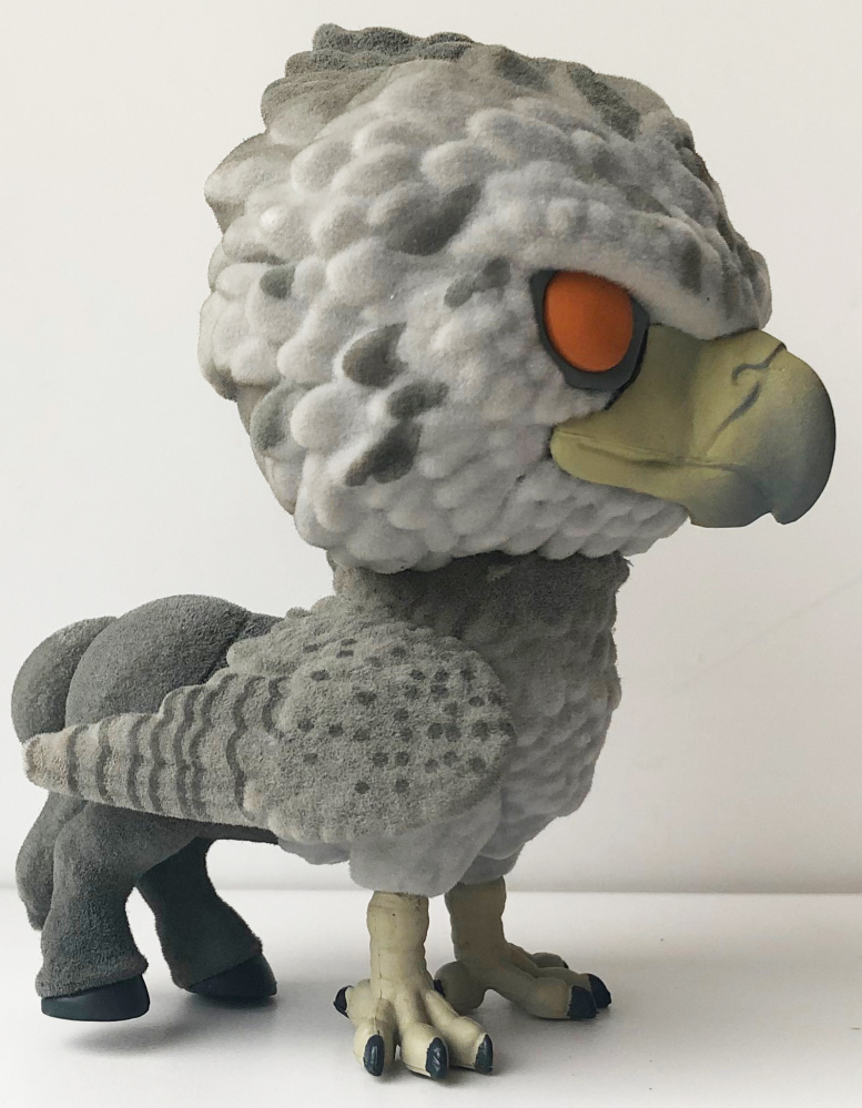  Funko POP: Harry Potter  Buckbeak Flocked (9,5 )