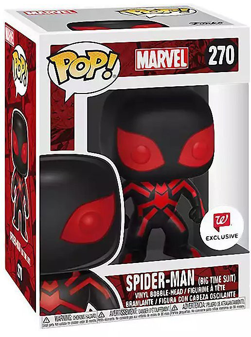 Фигурка Funko POP: Marvel Spider-Man – Big Time Suit Bobble-Head (9,5 см)