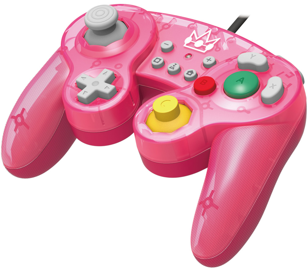  Hori Battle Pad: Peach  Nintendo Switch (NSW-135U)