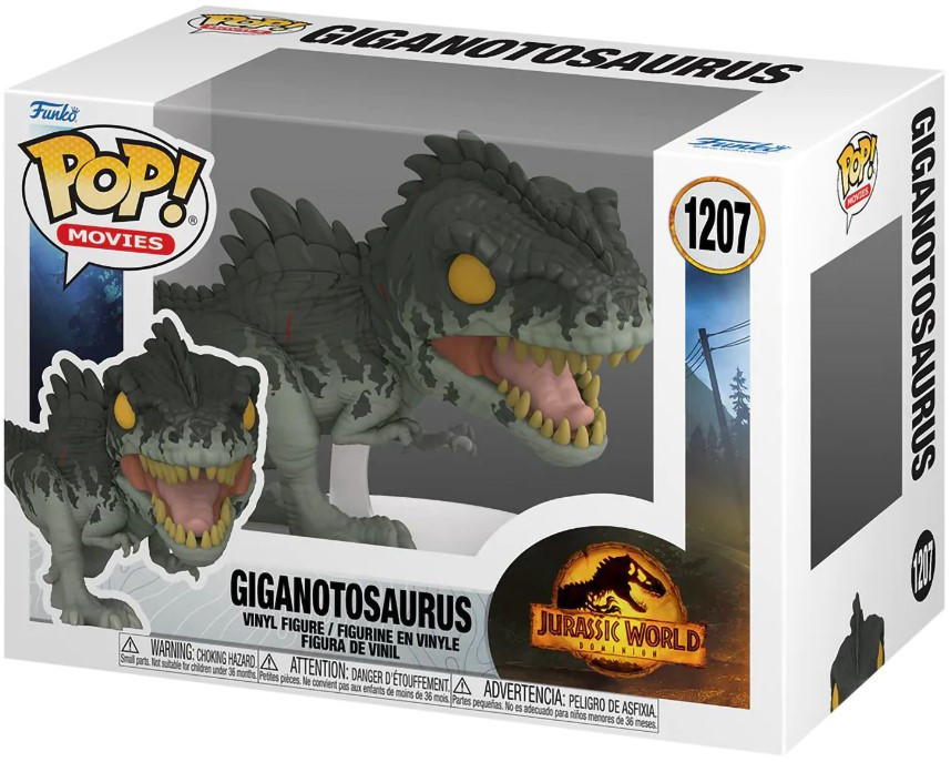 Фигурка Funko POP Movies: Jurassic World Dominion – Giganotosaurus (9,5 см)