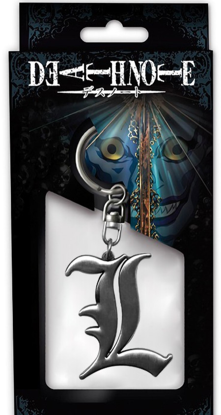 Брелок Death Note: L Symbol 3D