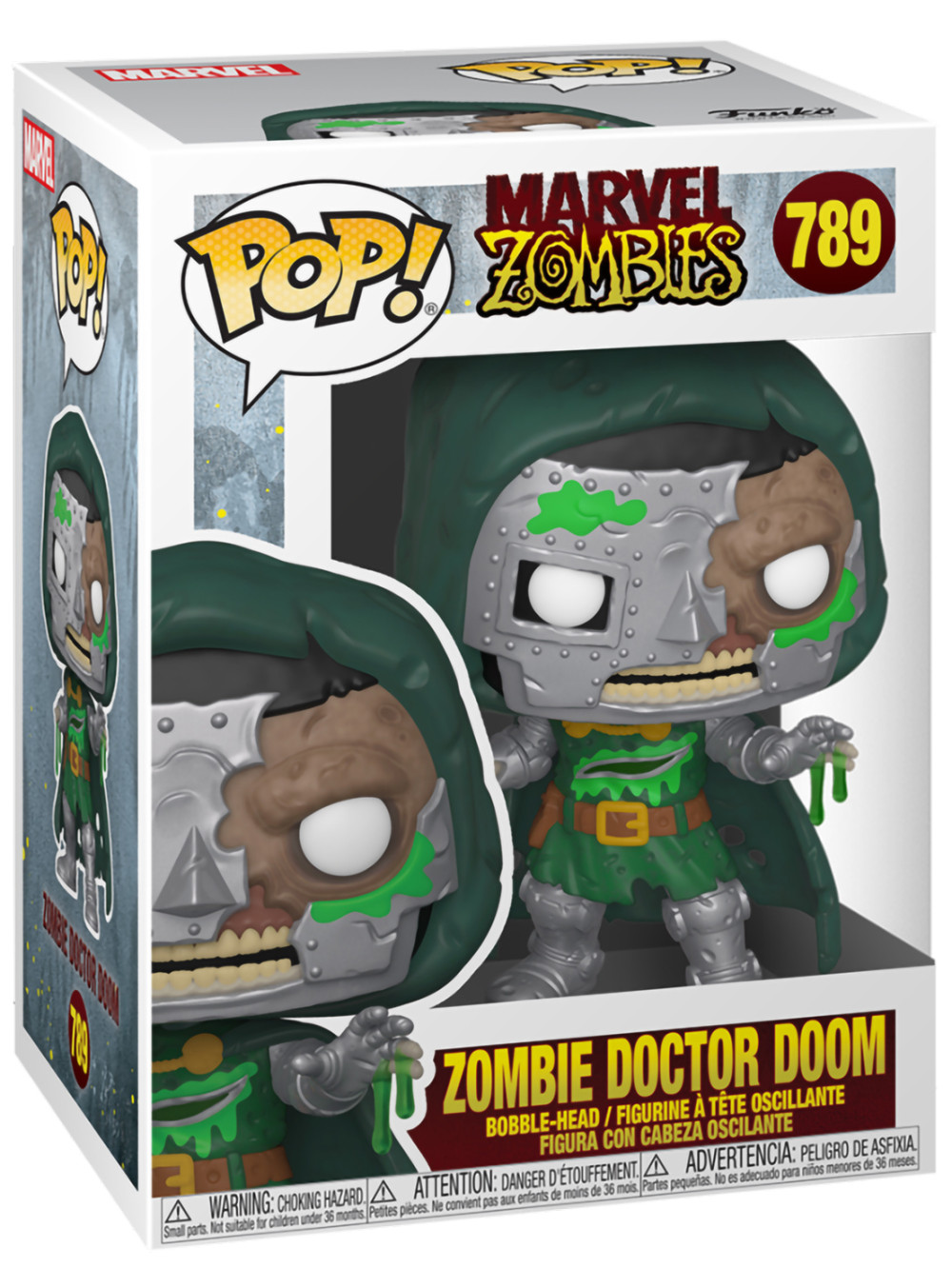  Funko POP Marvel: Zombies  Zombie Doctor Doom Bobble-Head (9,5 )