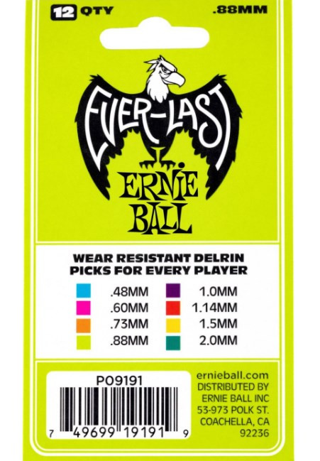 ����� ���������� Ernie Ball 9191, ���������� � �������, ������ (12 ����)