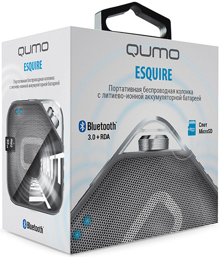 Колонка беспроводная Qumo Esquire Space gray