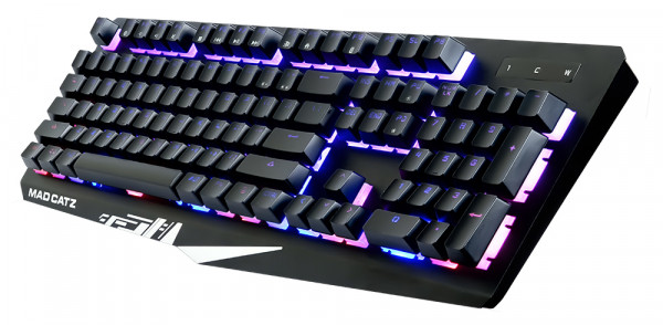 Клавиатура Mad Catz S.T.R.I.K.E. 2 проводная игровая с подсветкой для PC (чёрный)(4897093961174)