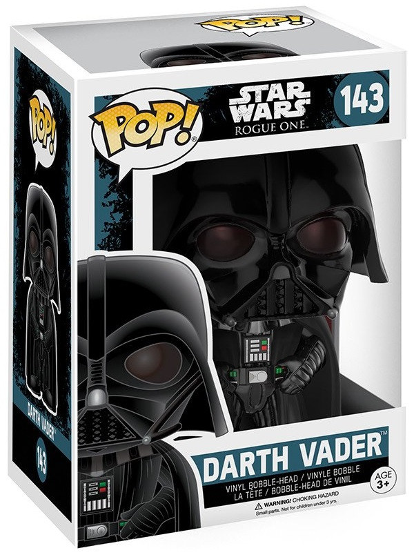  Funko POP: Star Wars Rogue One  Darth Vader Bobble-Head (9,5 )