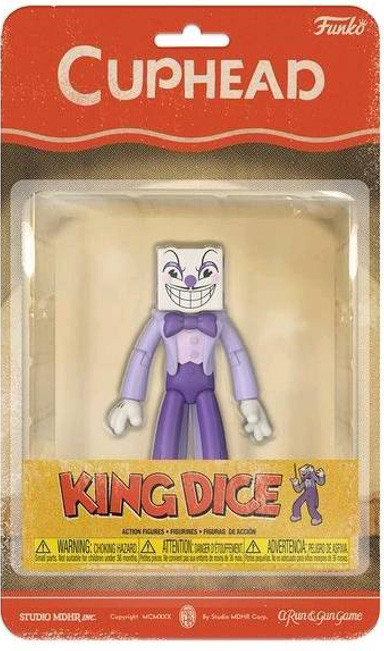  Funko Action Figures: Cuphead  King Dice