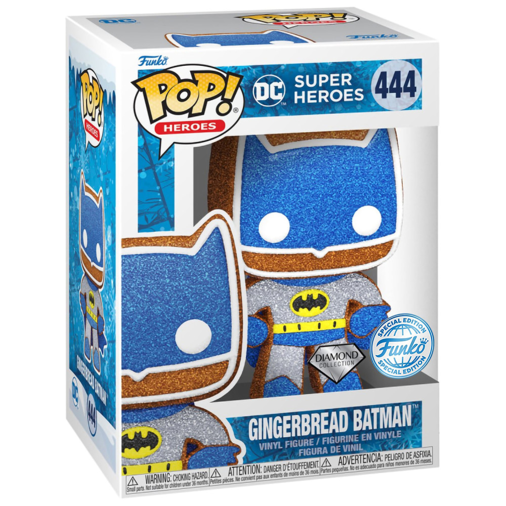 ������� Funko POP Heroes DC Holiday � Gingerbread Batman [DGLT] (Exc) Exclusive (9,5 ��)