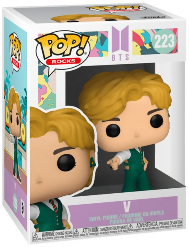 Фигурка Funko POP Rocks: BTS – V (9,5 см)