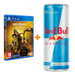  Mortal Kombat 11 Ultimate [PS4,  ] +   Red Bull   250