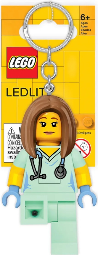 Брелок-фонарик LEGO Classic: Nurse