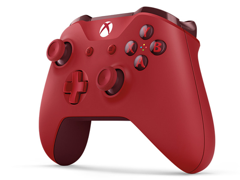 Беспроводной геймпад для Xbox One с 3,5 мм разъемом и Bluetooth (красный)