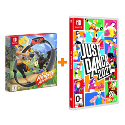   (Ring Fit Adventure + Just Dance 2021)  Nintendo Switch