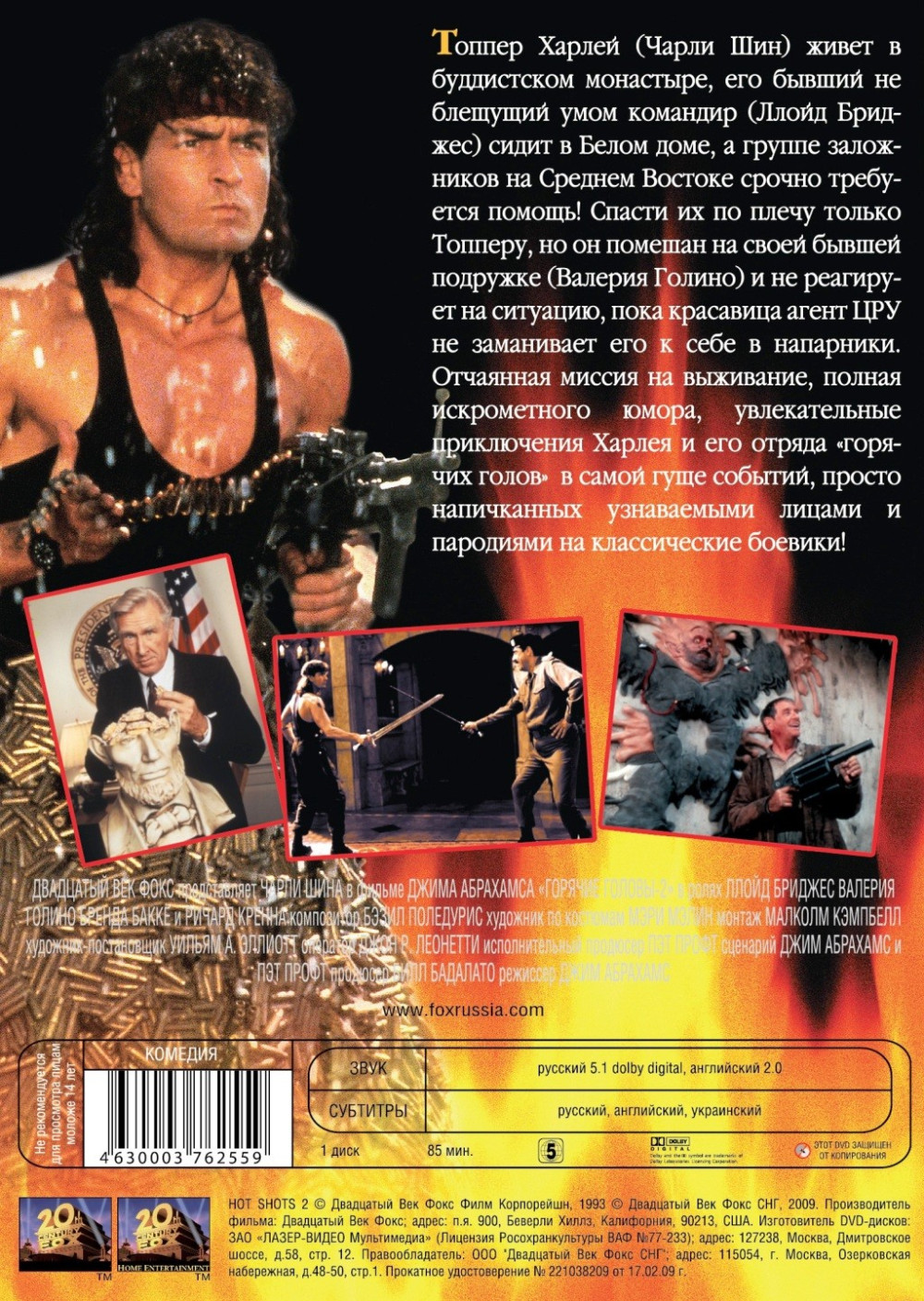 Горячие головы 2 (DVD)