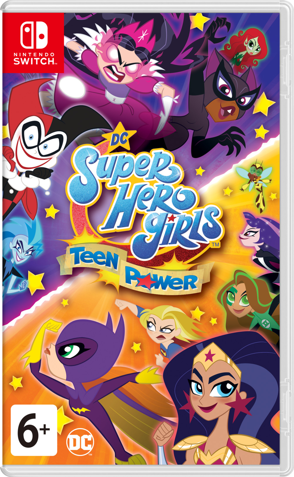 Набор DC Super Hero Girls: Teen Power [Switch, английская версия] +  amiibo Боузер-Младший