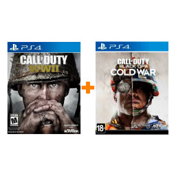 Call of Duty: Black Ops Cold War [PS4] + Call of Duty: WWII [PS4]  