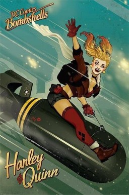 Плакат DC Comics Bombshells: Harley Quinn (№62)
