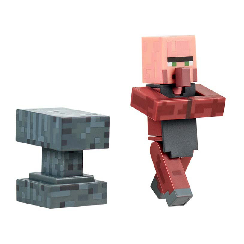   Minecraft. Blacksmith with Apron and Anvil (8 )