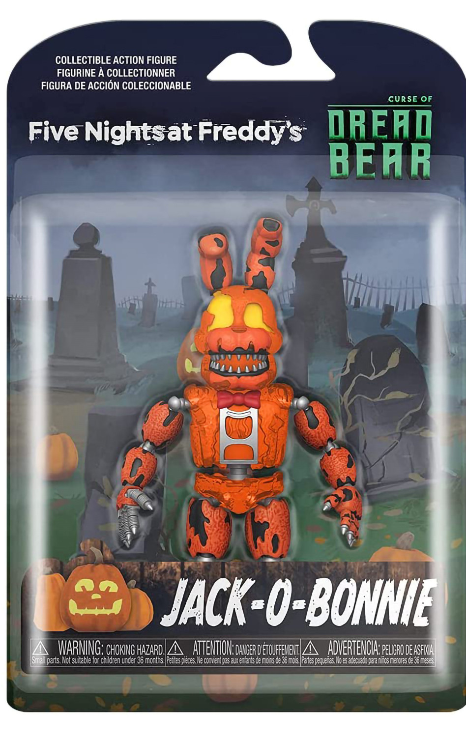  Funko Action Figure: Five Nights At Freddy`s Curse Of Dreadbear – Jack-O-Bonnie