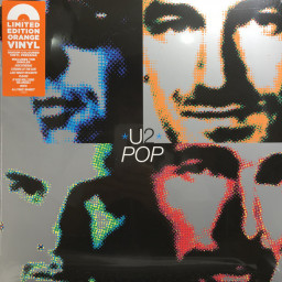 U2  Pop Coloured Orange Vinyl (2 LP)