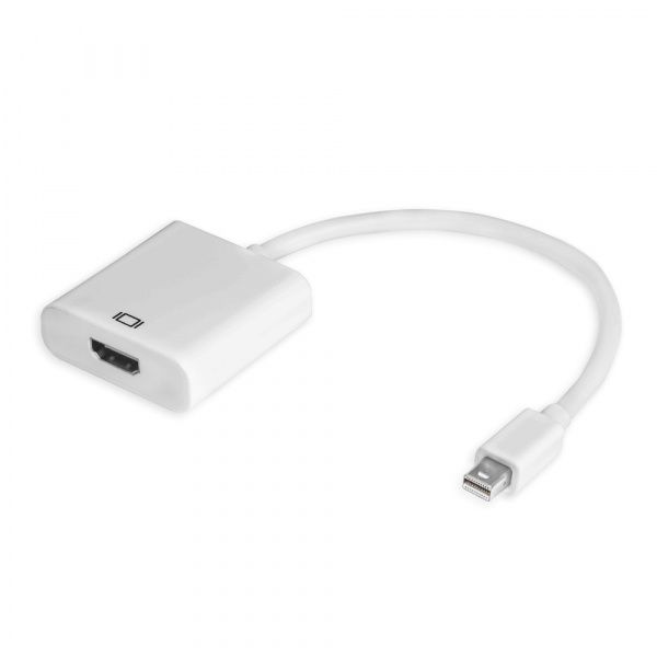 Адаптер-переходник Greenconnect Apple mini DisplayPort 20M > HDMI 19F (GCR-MDP2HD2)