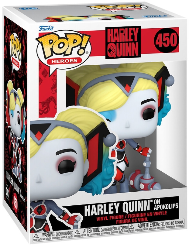 Фигурка Funko POP Heroes: DC Comics – Harley Quinn on Apokolips (9,5 см)